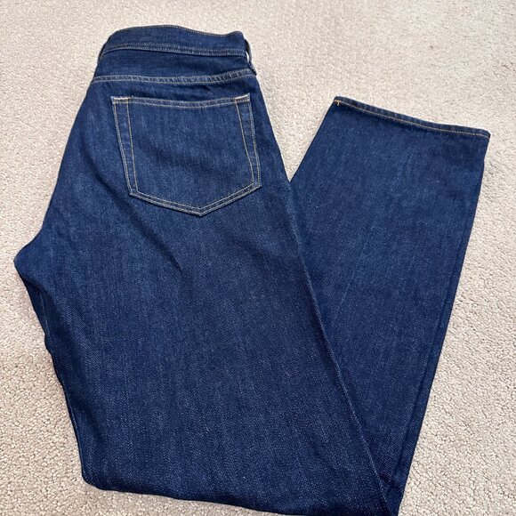 J Crew Jeans Sutton Straight Leg Dark Wash Preppy Classic Academia Sz 32 #A7709 - Picture 6 of 14